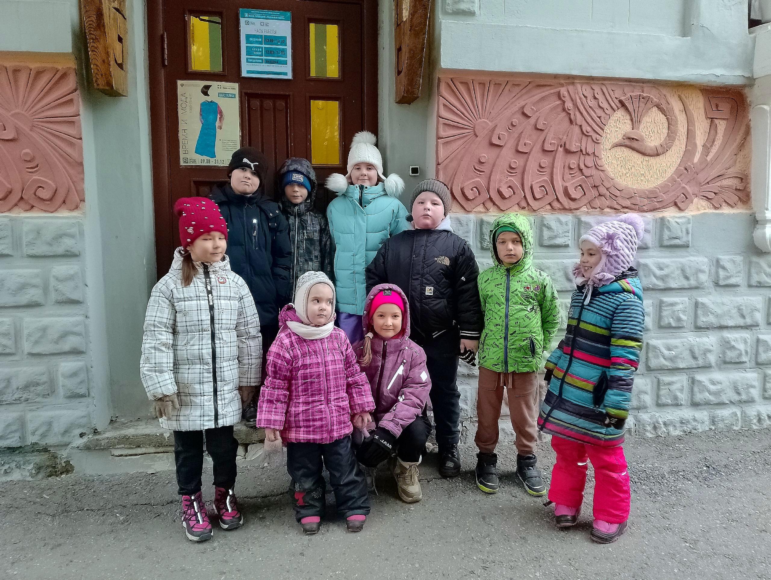 Каникулы: 1В класс в гостях у архитектора Ф. О. Ливчака!.