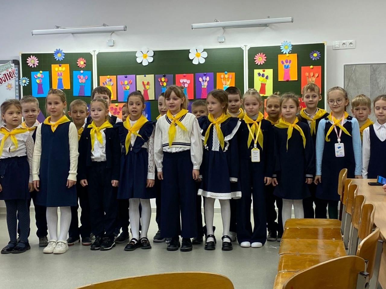 Творческий вечер в 1 Б.